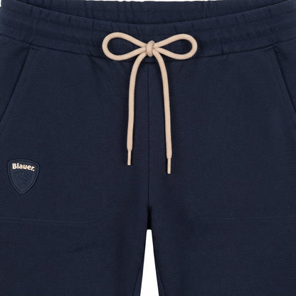 Blauer Walk 26WBLUP01319 007693 888 Uomo Blu - Pantalone in Felpa