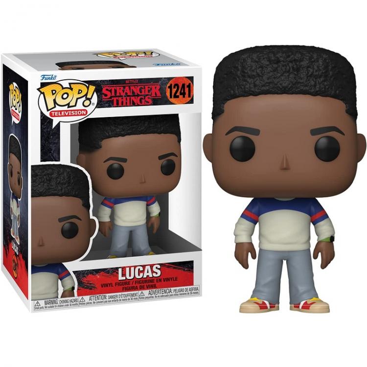 Funko Pop ! Television - Stranger Things S4 (1241) Lucas - Vinyl Figure 10 cm Movie