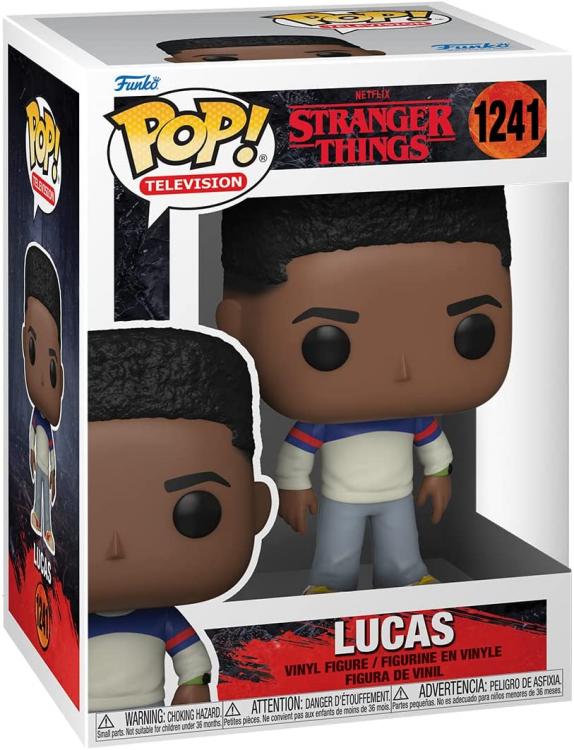 Funko Pop ! Television - Stranger Things S4 (1241) Lucas - Vinyl Figure 10 cm Movie