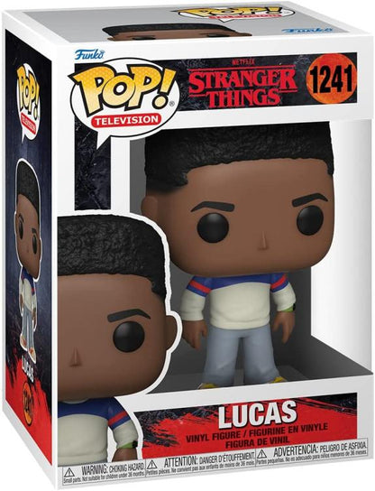 Funko Pop ! Television - Stranger Things S4 (1241) Lucas - Vinyl Figure 10 cm Movie