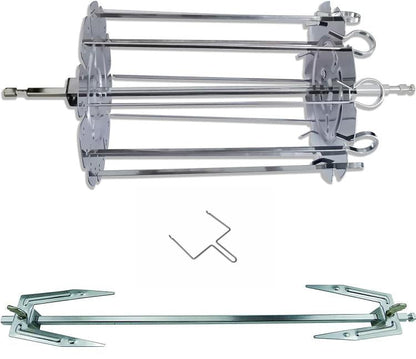 Melchioni Lucifer Heißluftfritteuse Backofen elektrisch 12 L 1800W Dörrgerät