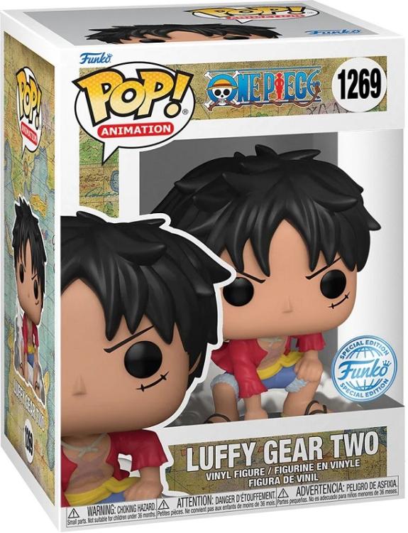 Funko Pop! Animation – One Piece (1269) Luffy Gear Two Special Edition 9cm