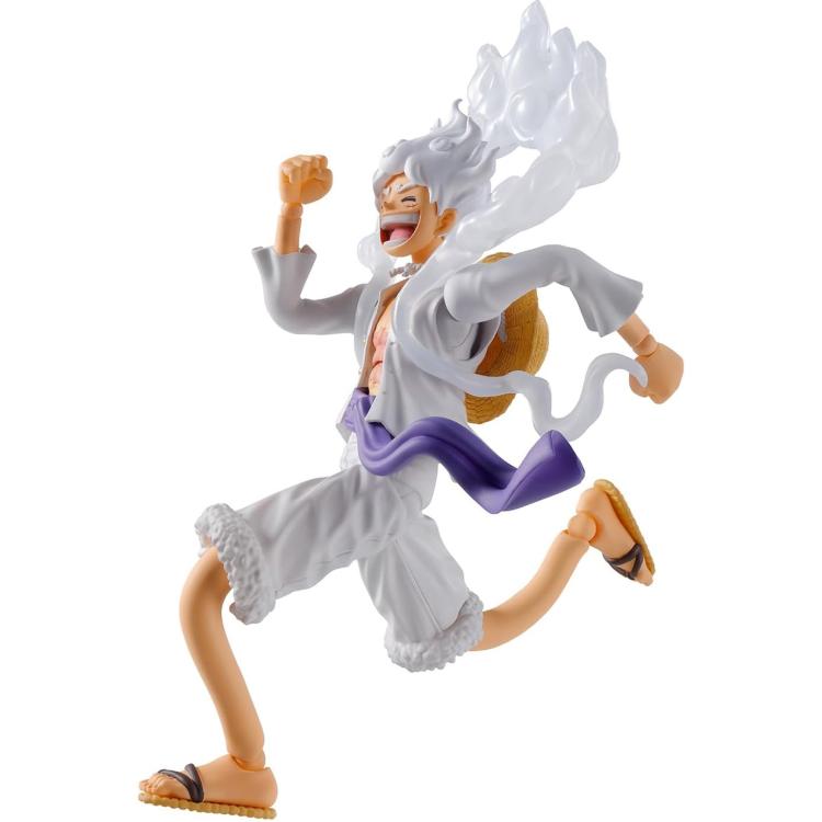 BANDAI SH FIGUARTS ONE PIECE: MONKEY D.LUFFY (GEAR 5) TAMASHI ACTIONFIGUR 15CM
