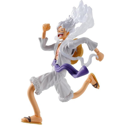 BANDAI SH FIGUARTS ONE PIECE: MONKEY D.LUFFY (GEAR 5) TAMASHI ACTIONFIGUR 15CM