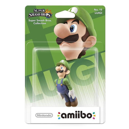 AMIIBO SUPER SMASH BROS KOLLEKTION (LUIGI NR.15) NINTENDO SUPER MARIO BROS FIGUR