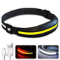 Headlamp Rechargeable USB LED COB XPE 230° Emergency Fishing