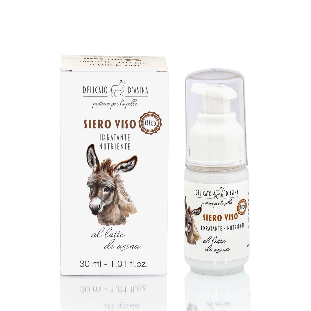 La Dispensa Feuchtigkeitsspendendes und nährendes Eselmilch-Gesichtsserum 30 ml