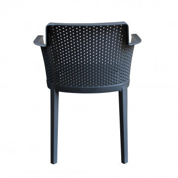 Poltrona Cathy - Poltrona impilabile in polipropilene - Dimensioni: 60x58x76.5cm