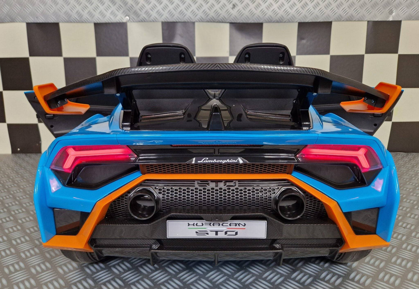 Kinder Elektroauto Lamborghini Huracan STO 12 V – Blau