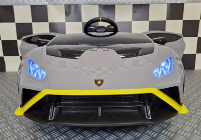Kinder Elektroauto Lamborghini Huracan STO 12 V – Grau
