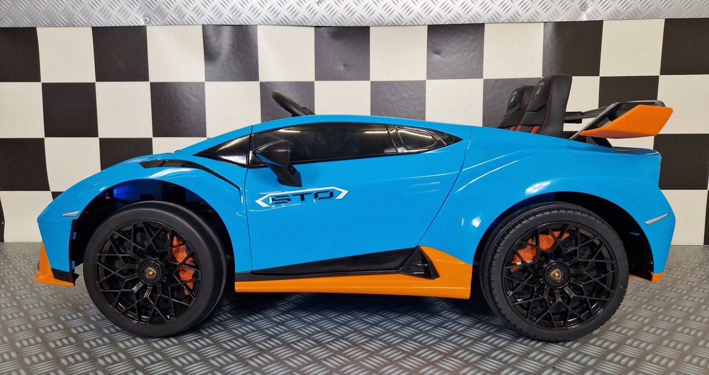 Kinder Elektroauto Lamborghini Huracan STO 12 V – Blau