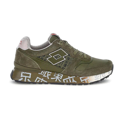 Lotto Leggenda Tokyo Ginza Shaded Lifestyle Sneakers Uomo Verde - 223627 948