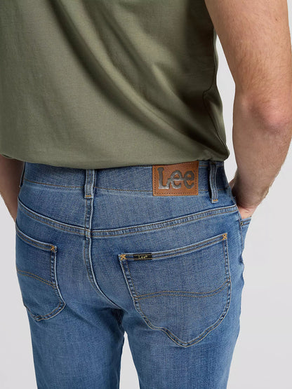 Lee Pantalone Jeans Uomo Slim MVP 112376321 Blue Print