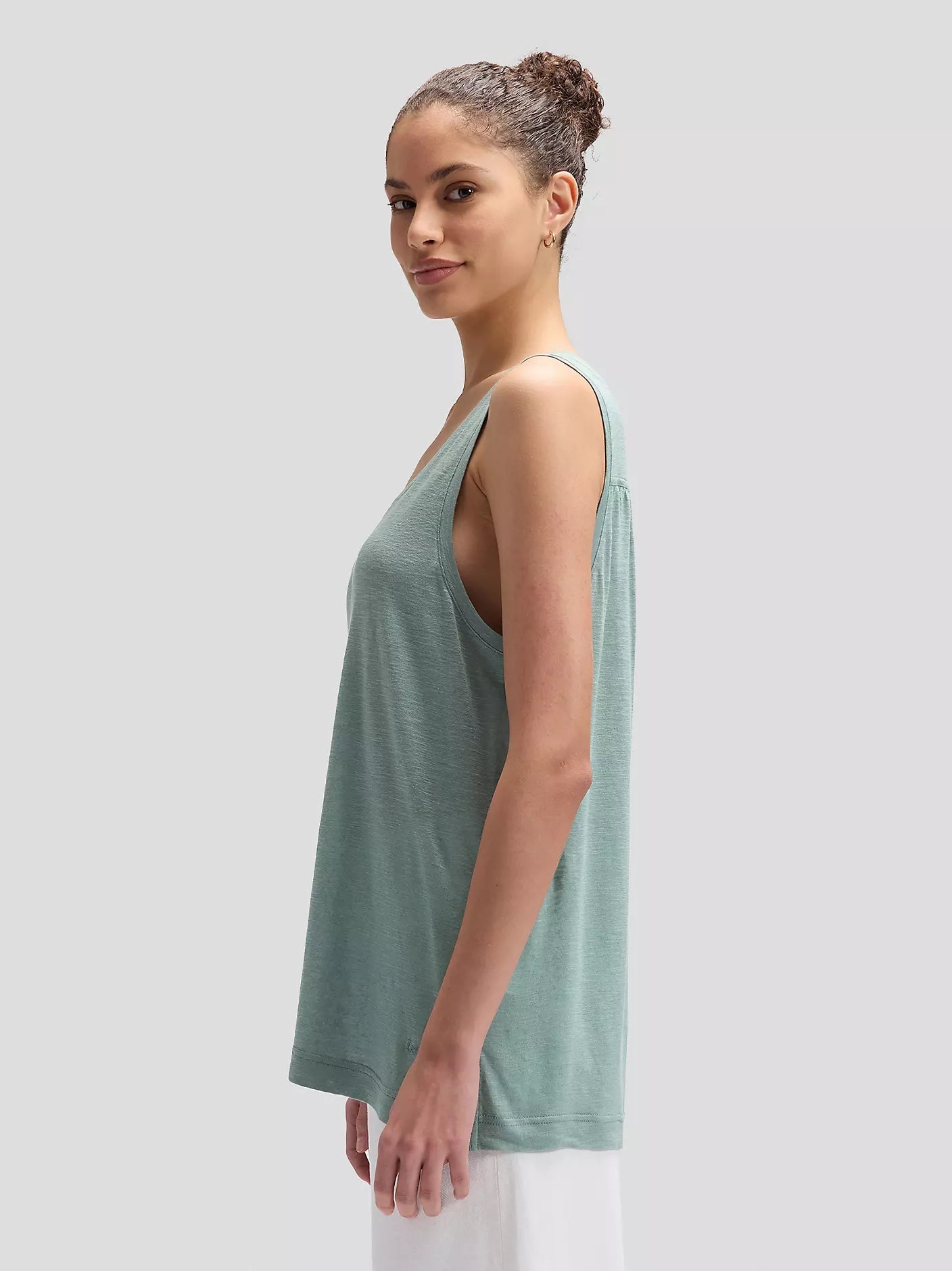 Lee canotta donna Slim Lightweight Tank Top 112377015 Desert Sage