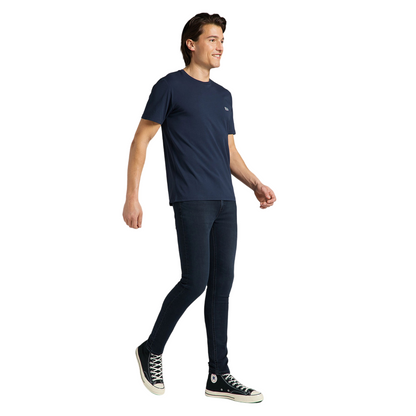 Lee maglietta manica corta da uomo Pacth Logo L60UFQ35 blu