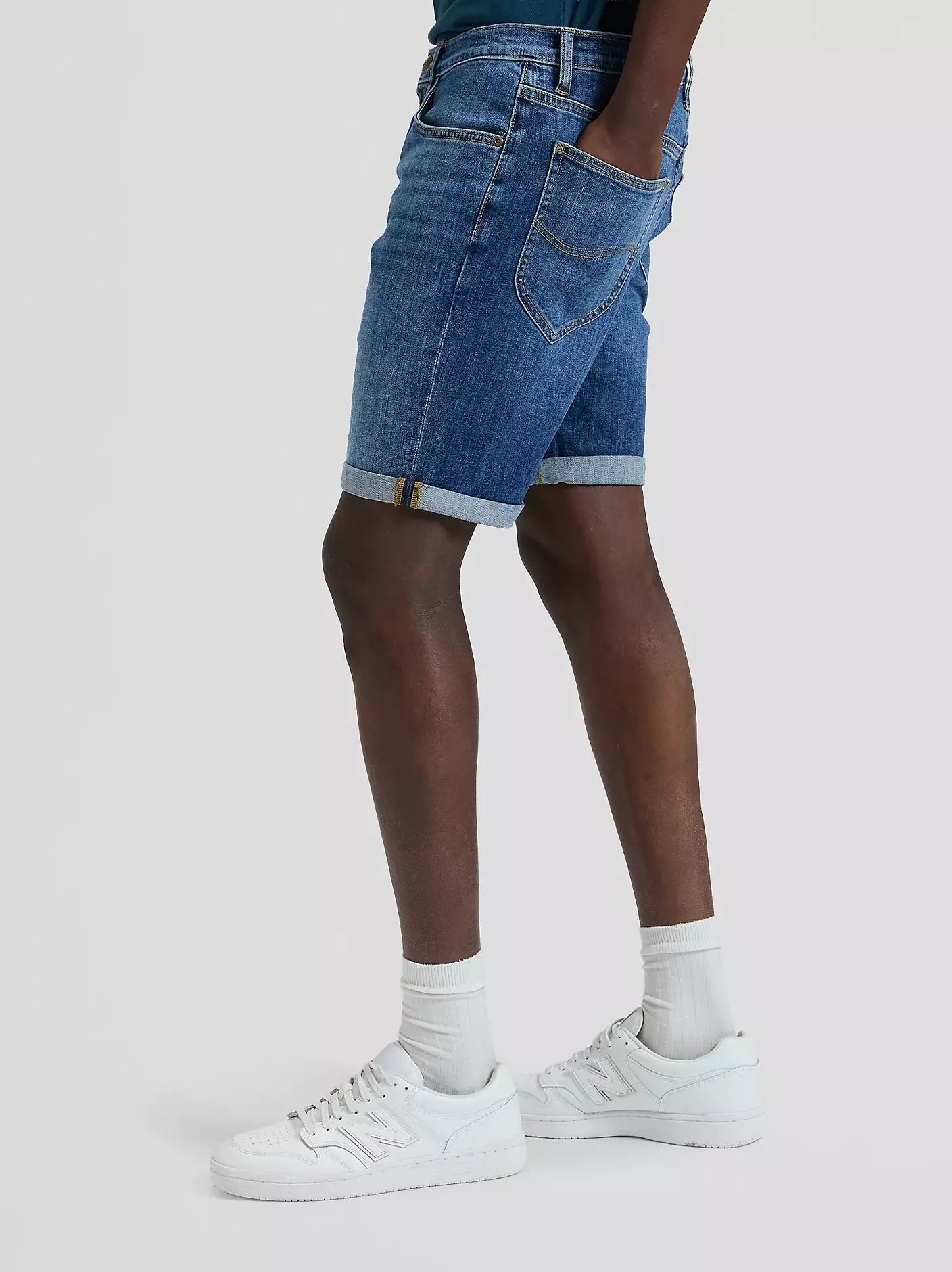 Lee Rider Slim Bundy 112376385 – Bermuda Jeans Uomo
