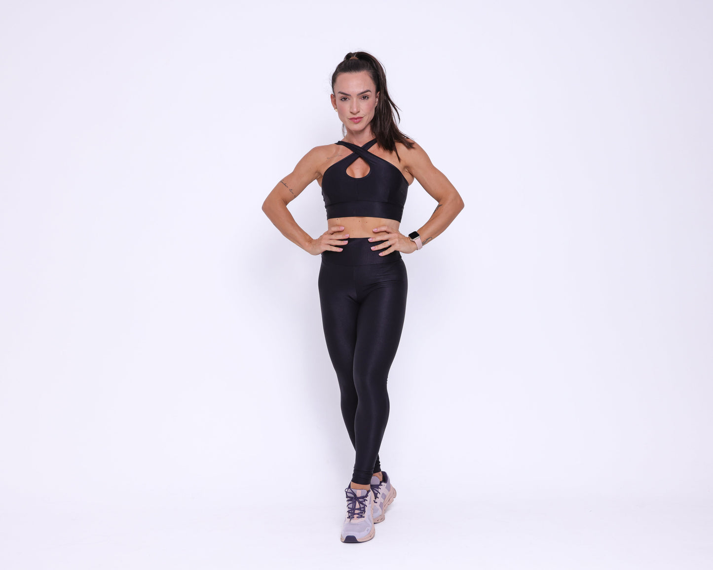 Activewear | Samtiges, kompressives Set Búzios – Made in Brazil