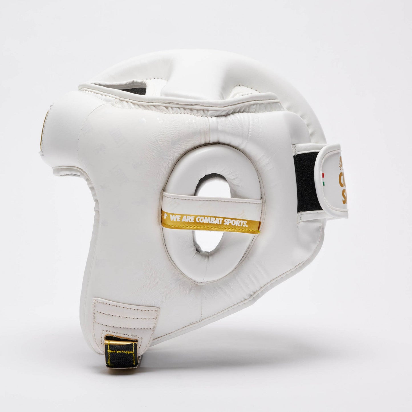 Leone Casco Boxe DNA CS444 Bianco: Protezione Anti-Shock e Stile Elegante