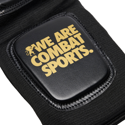 Leone Paratibia DNA PT123 Nero – Paratibia unisex, protezione kickboxing e muay thai, chiusura velcro
