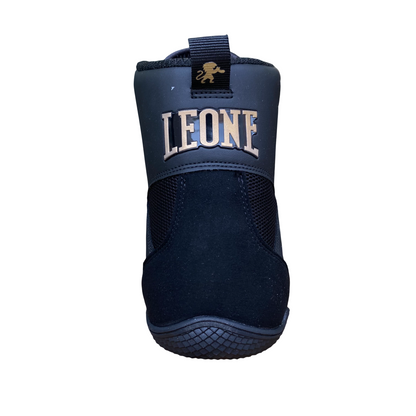 Leone Stivaletti Boxe Premium CL110 Nero: Massima Stabilità e Stile sul Ring