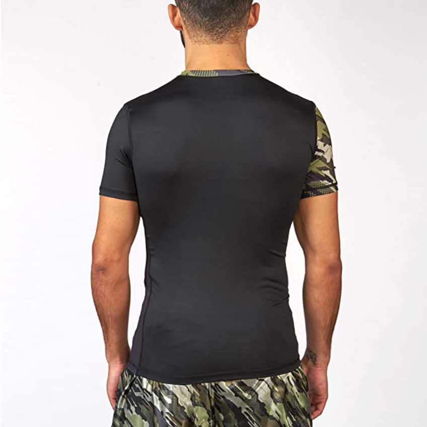 Leone T-shirt Camo a Compressione ABX15 - Maglietta Sportiva Uomo