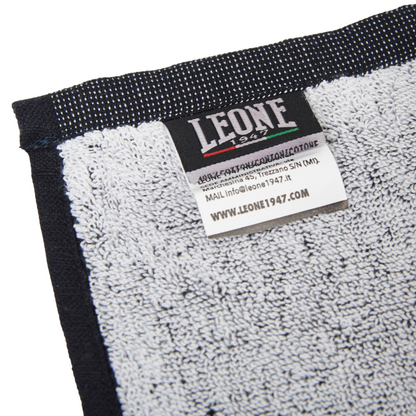 Leone asciugamano da palestra AC916 nero-grigio