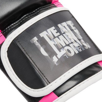 Leone guantone da donna da Boxe con logo WACS GN333 fuxia