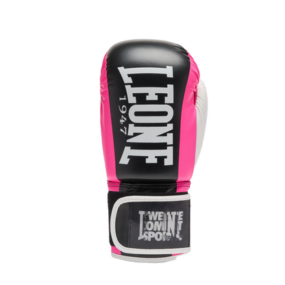 Leone guantone da donna da Boxe con logo WACS GN333 fuxia