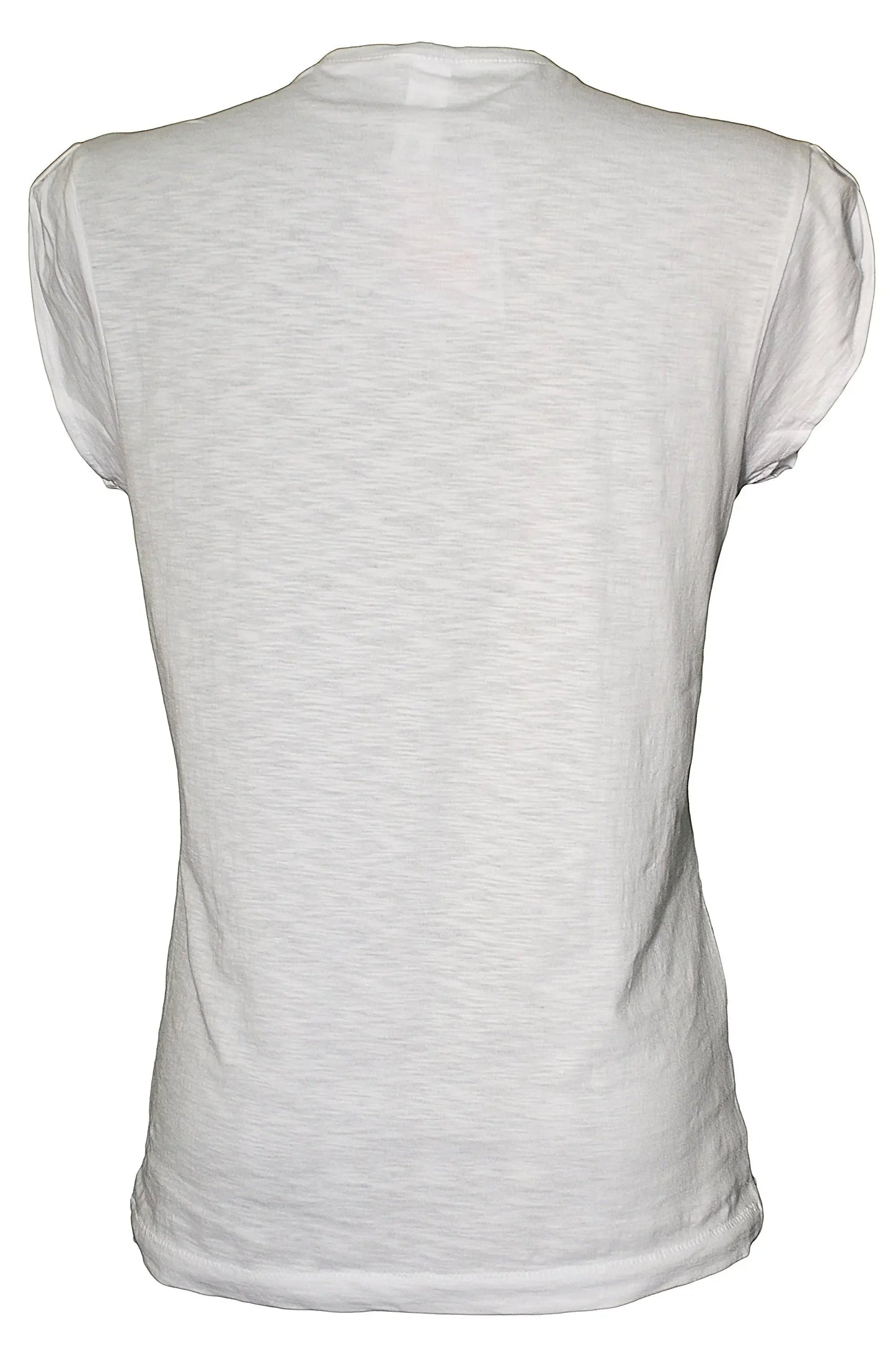T-shirt Donna Skull Les couleurs de l'âme - Cotone Bio