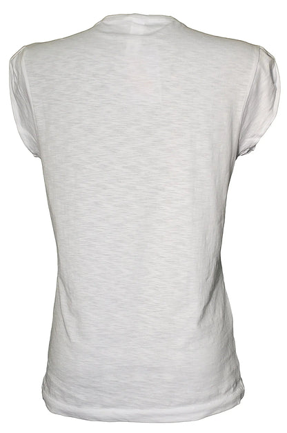 T-shirt Donna Skull Les couleurs de l'âme - Cotone Bio