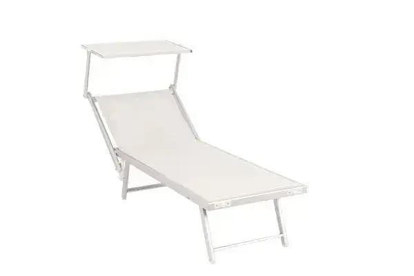 Lettino aluminio texil.beach maxi diversi colori