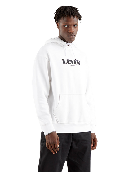 Levi's Felpa con cappuccio 384790038 white