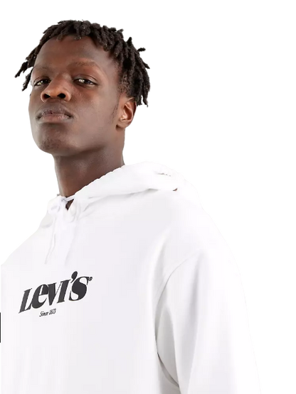 Levi's Felpa con cappuccio 384790038 white
