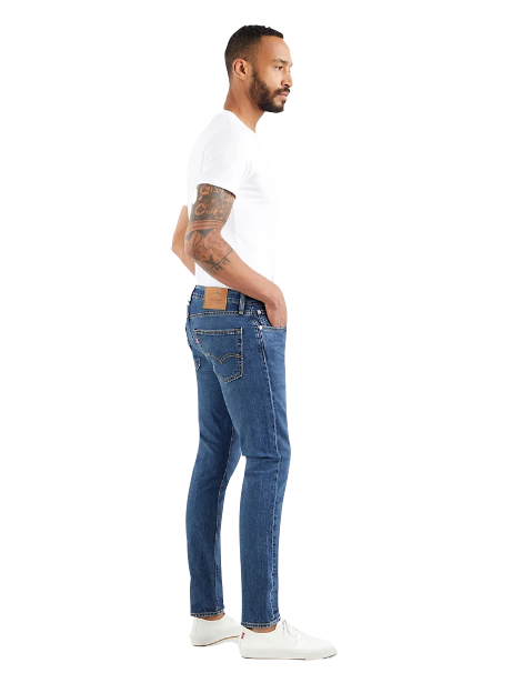 Levi's 512 Slim Taper 288330850 Jeans Uomo Blu Medio