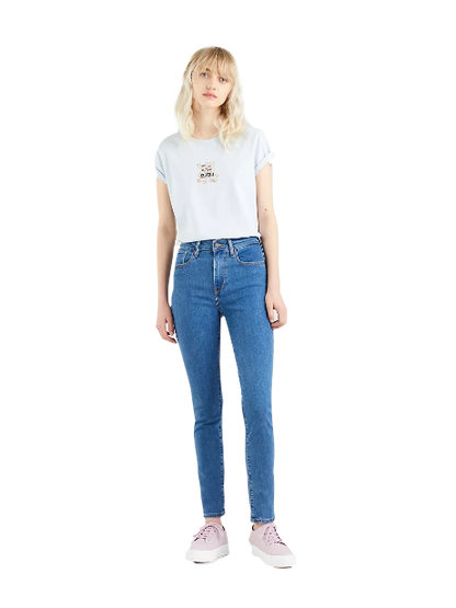 Levi's Jeans 721High Rise Skinny a vita alta 188820470 bogota heart-dark indigo