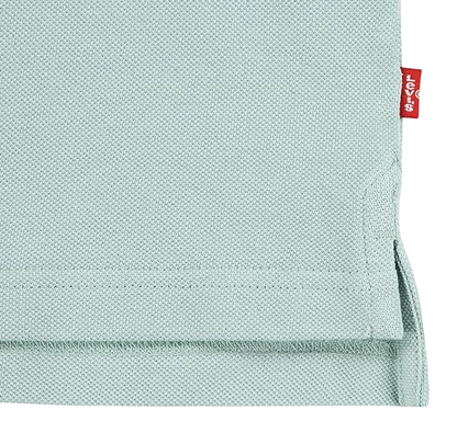 Levi's Kids Polo Piquet da ragazzo manica corta Back Neck Tape 8EA893-BIF 9EA893-BIF acqua