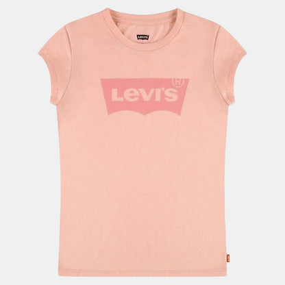 Levi's Kids maglietta manica corta da bambina Logo Classic 3E4234 AED rosa