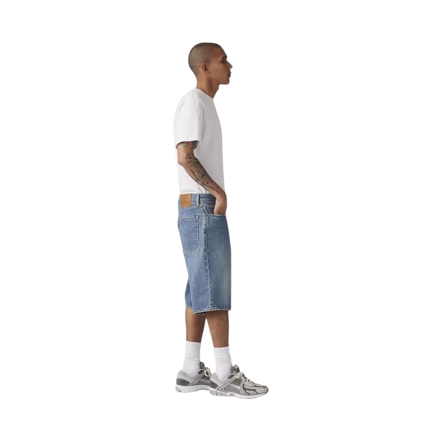 Levi's 478 Baggy Shorts 001JM0005 My Frequency Blu Uomo