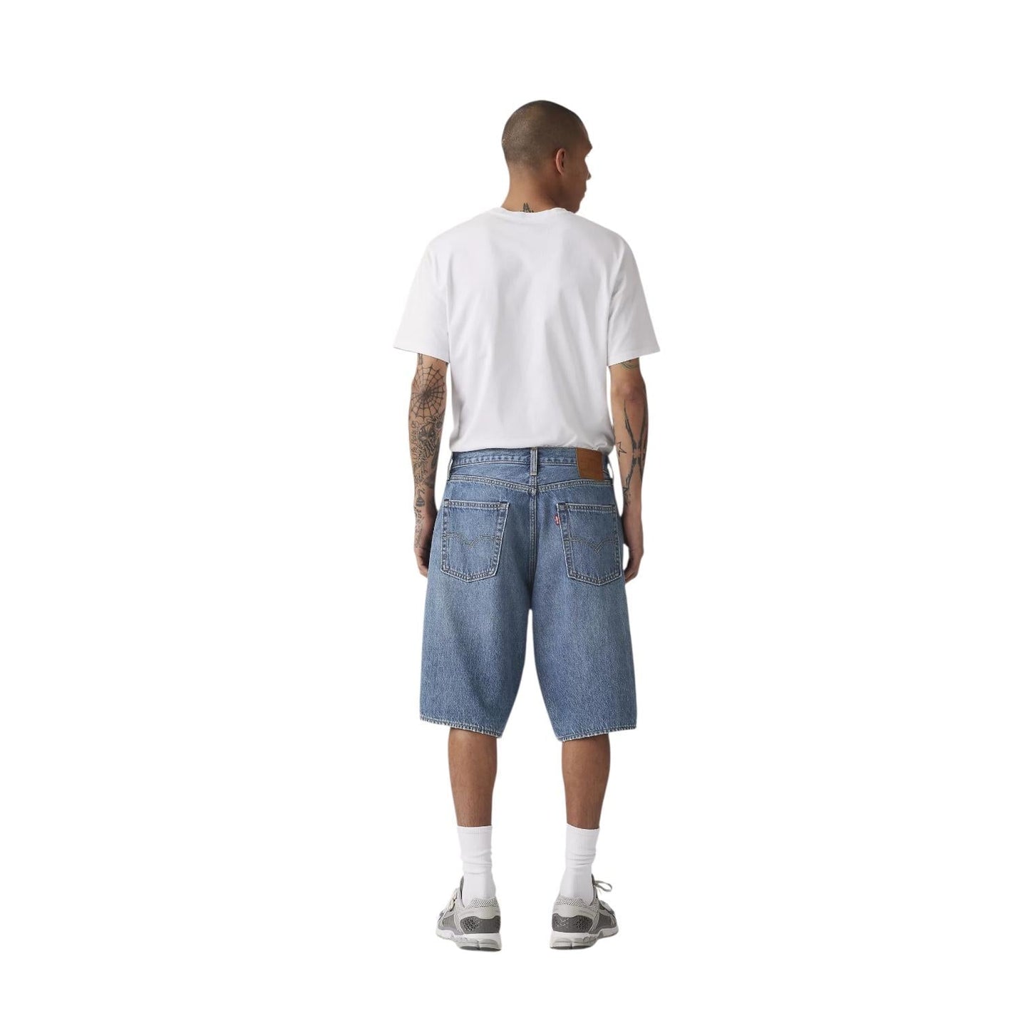 Levi's 478 Baggy Shorts 001JM0005 My Frequency Blu Uomo