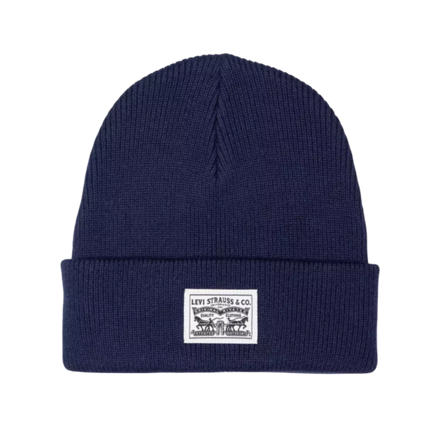 Levi's Berretto Backpatch 000J40004 Regular Blu– Berretto Uomo 100% Cotone Maglia, Comfort, Stile Iconico e Recensioni Eccezionali