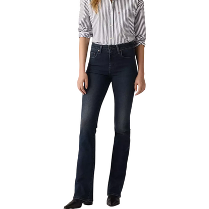 Levi's 725 High Rise Bootcut 187590233 Jeans Donna Blu