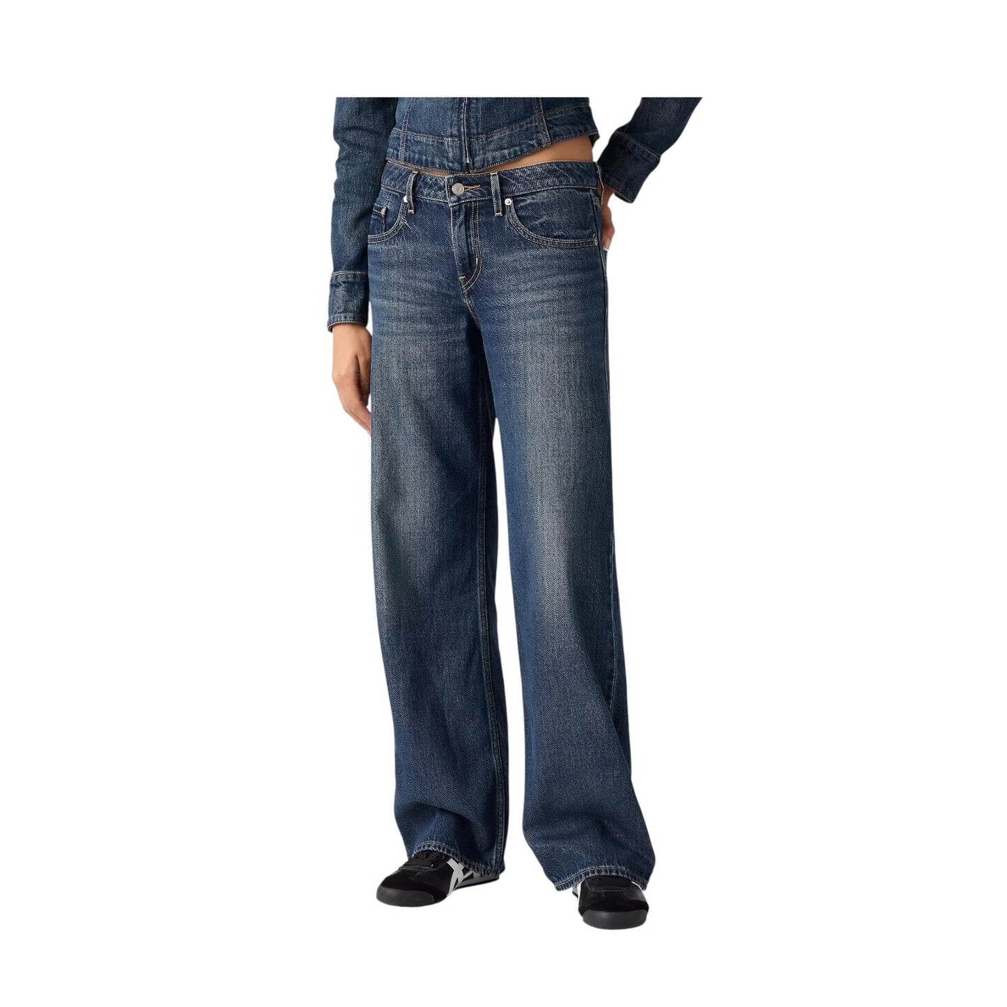 Levi's Jeans Low Loose A55660064 Lost In Translation Blu Donna