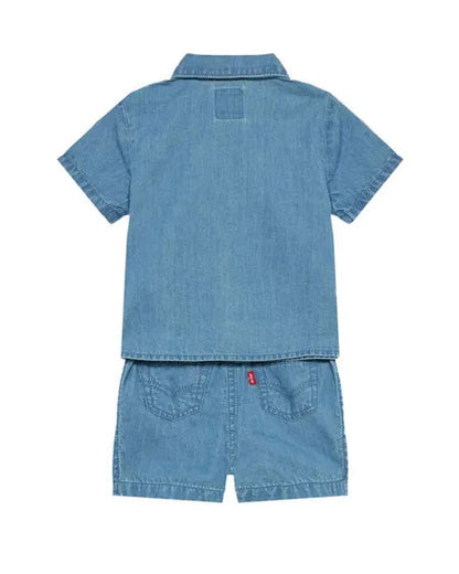 Levi's Kids Completo Jeans Bimbo Blu Chiaro - 6EP623 L4S