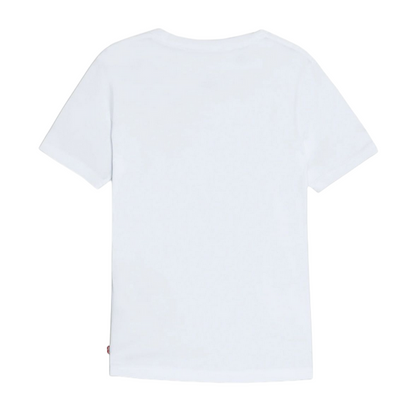 Levi's Kids T-shirt manica corta da ragazzo Batwing Chest Hit 9EA100-001 bianco