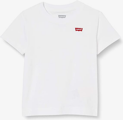 Levi's Kids maglietta manica corta da bambino Batwing Chest Hit 8EA100-001 bianco