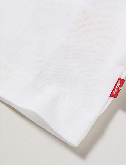 Levi's Kids maglietta manica corta da bambino Batwing Chest Hit 8EA100-001 bianco