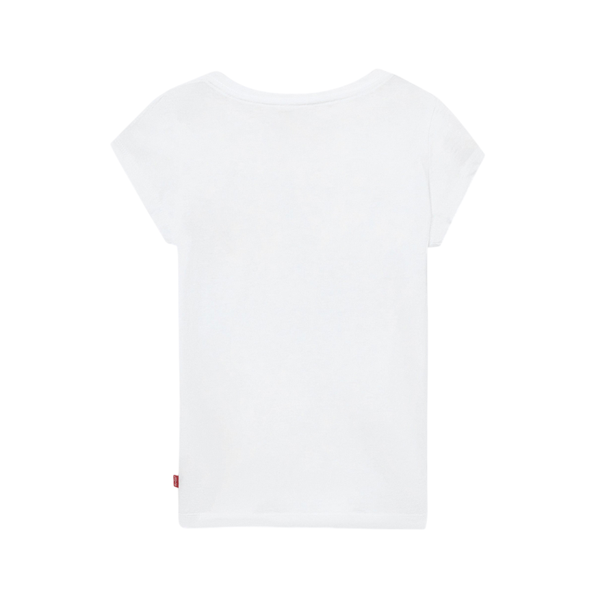 Levi's Kids maglietta manica corta da bambino con logo batwing 9E8157 001 bianco