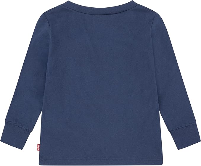 Levi's Kids maglietta manica lunga con Batwing 6E8646-C8D blu