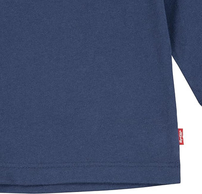 Levi's Kids maglietta manica lunga con Batwing 6E8646-C8D blu
