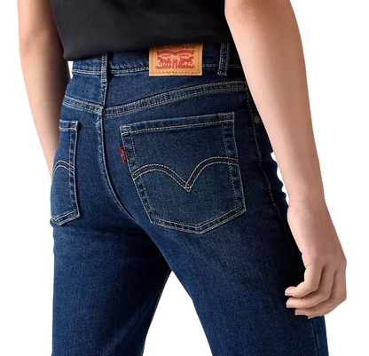Levi's Kids pantalone jeans da ragazze 726 Flare a zampa 9EG970-D5K blu scuro